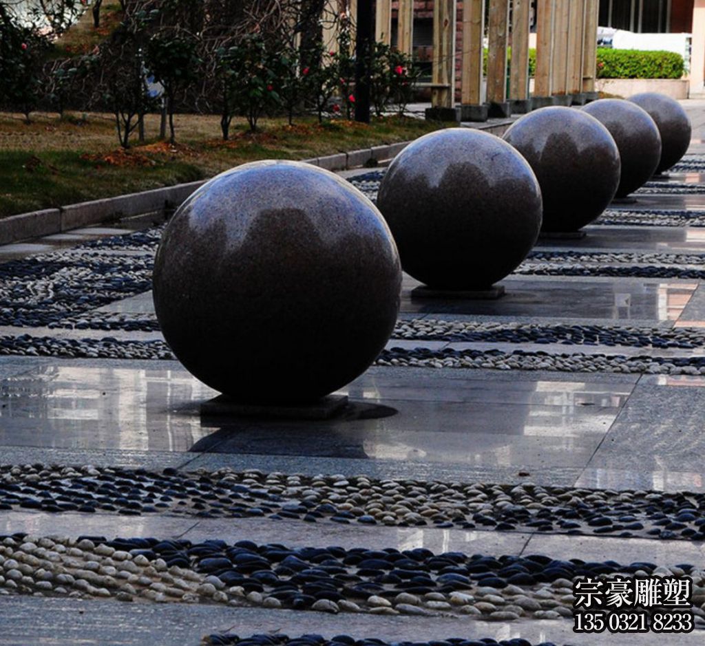 路障石球,市政園林阻車(chē)石,人車(chē)分離石頭擺件 路障石球,市政園林阻車(chē)石,人車(chē)分離石頭擺件